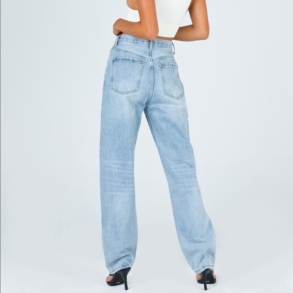 SOLD Princess Polly Asymmetric Holly straight leg - Picture 5 of 5